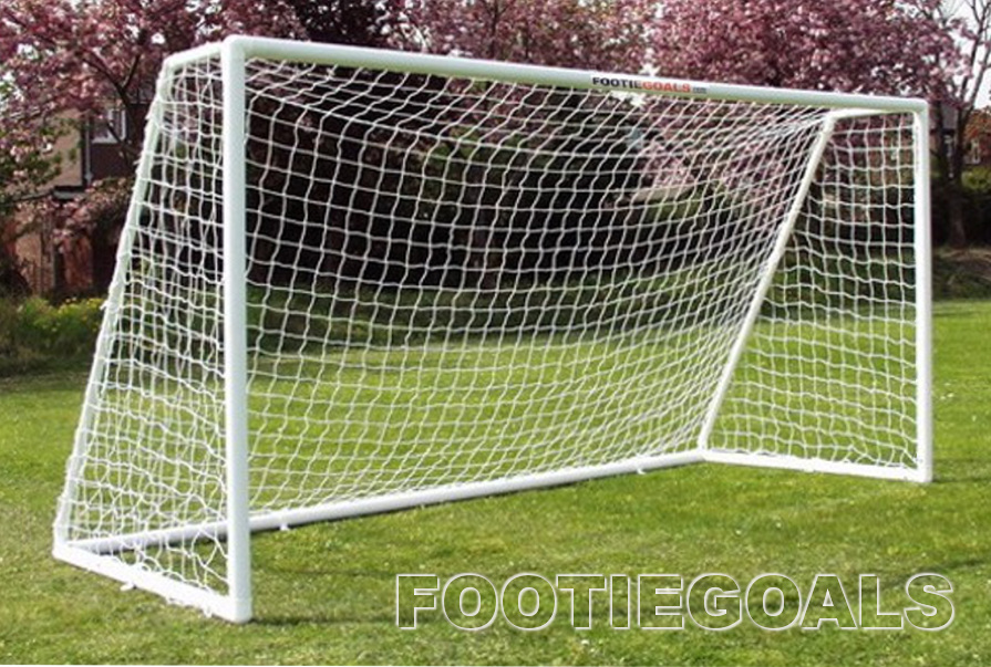 Garden Goals - soccer football goalposts 12'x6'