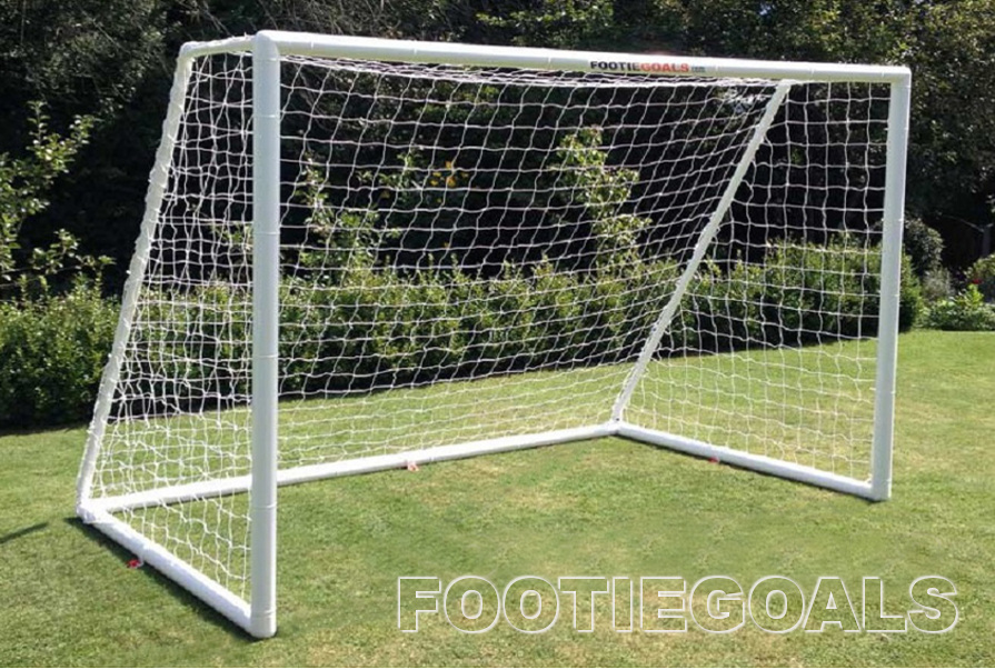 Garden Goals - soccer football goalpost 8x6
